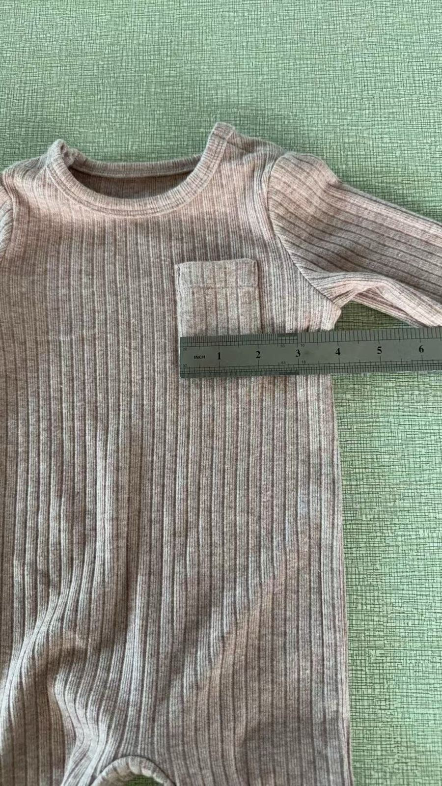 Desert Tan Thick Ribbed Pocket Footie