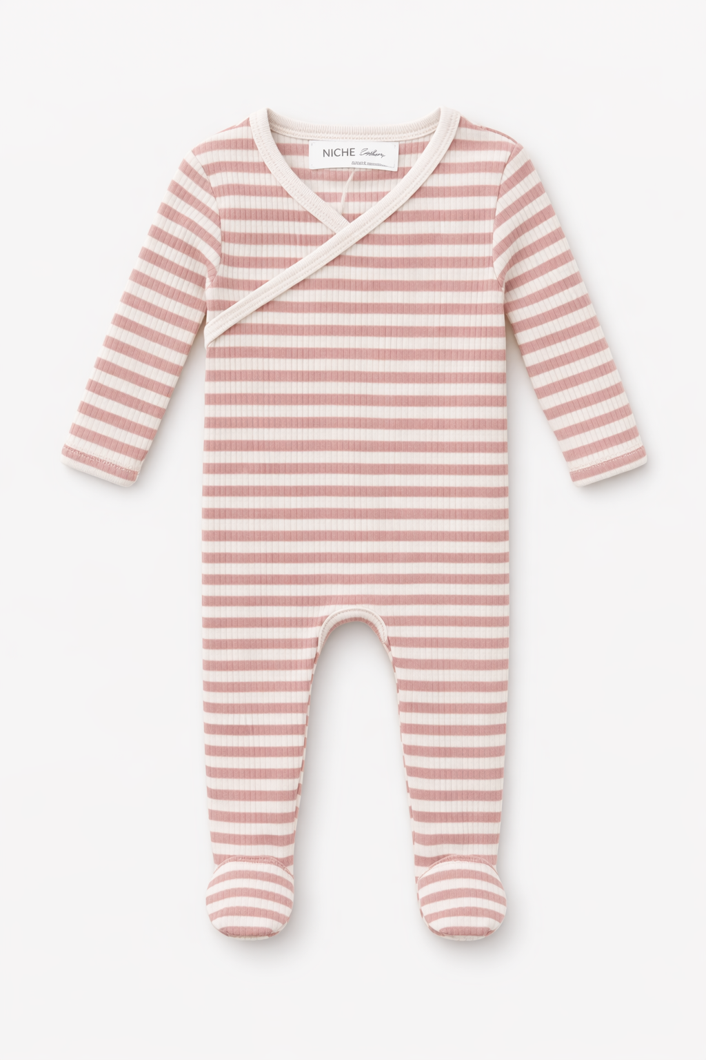 Pink Kimono Footie