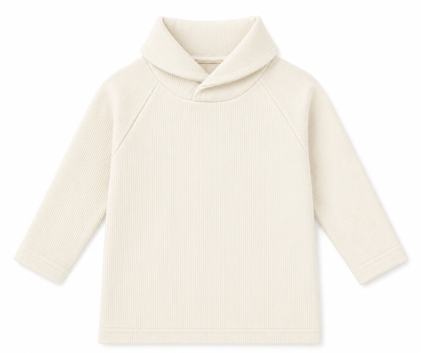 Ivory Shawl Neck Top