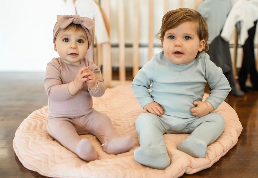 Dusty Rose Ribbed Headband