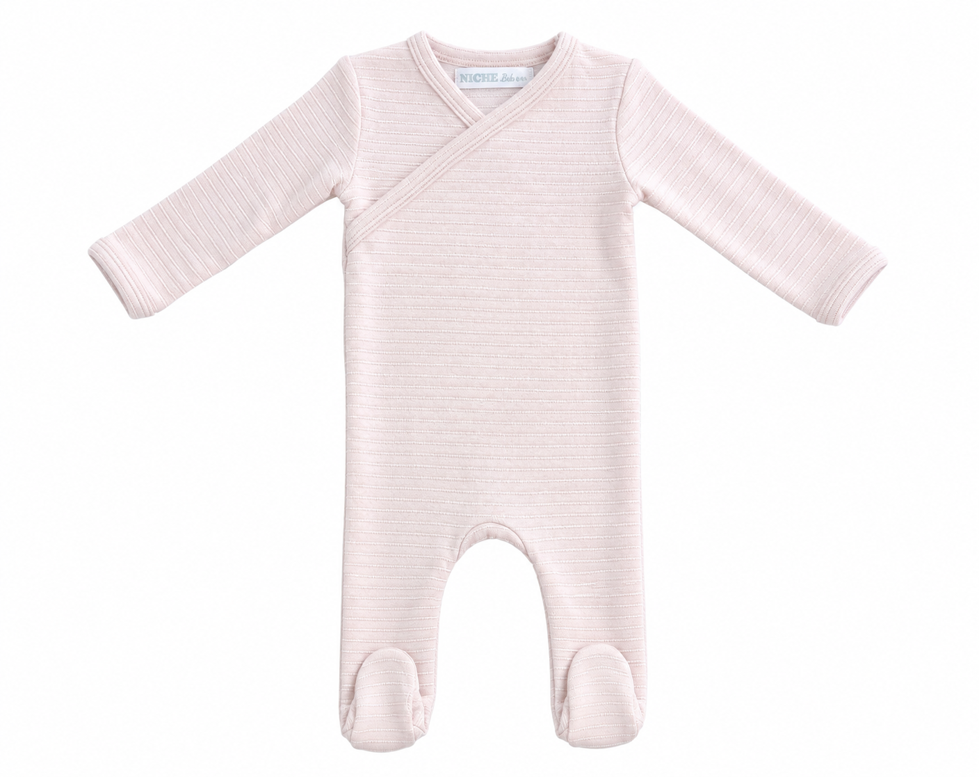Pink Pure Ribbed Footie