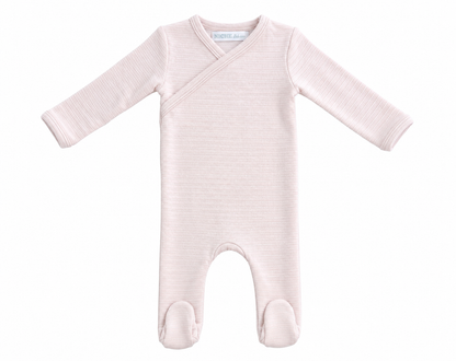 Pink Pure Ribbed Footie