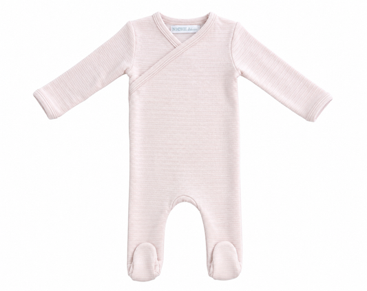 Pink Pure Ribbed Footie