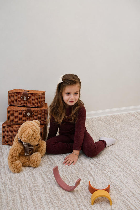 Heathered Plumb Bare Comfort Set