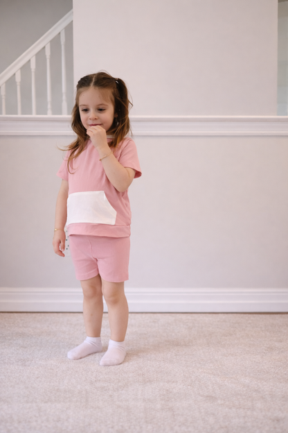 Pink Varsity Set