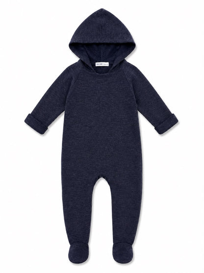 Heathered Navy Bare Comfort Footie