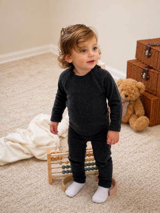 Heathered Navy Bare Comfort Set