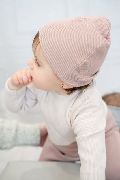 Dusty Rose Beanie