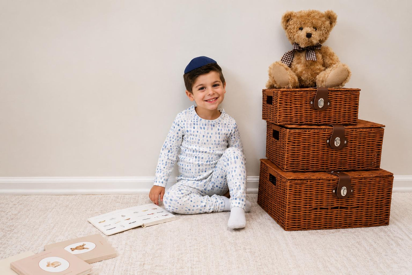 Blue Speckle Set