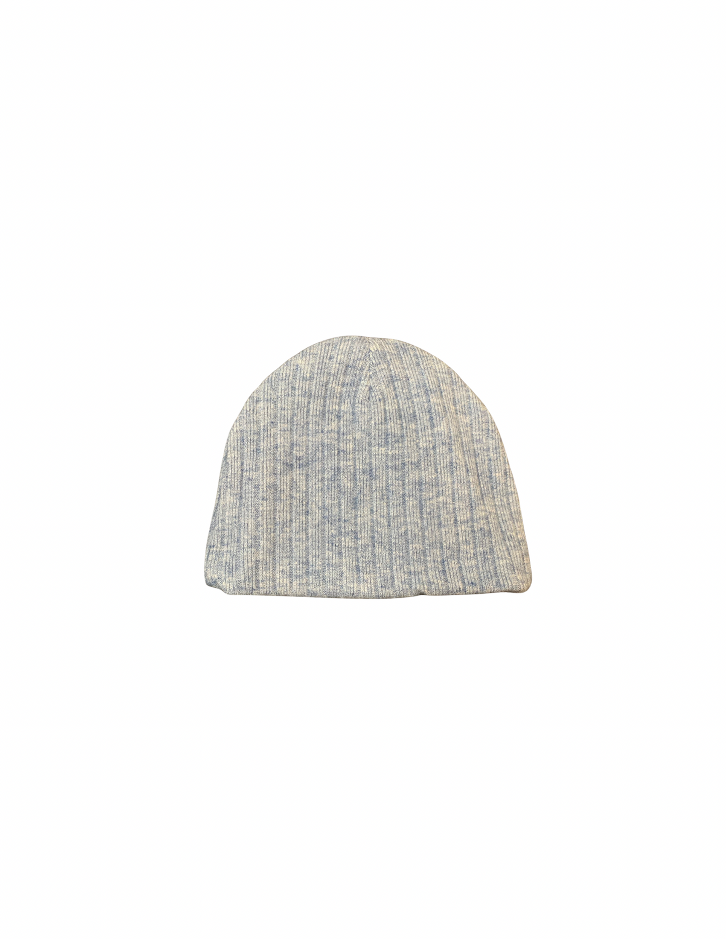 Powder Blue Thick Ribbed Beanie