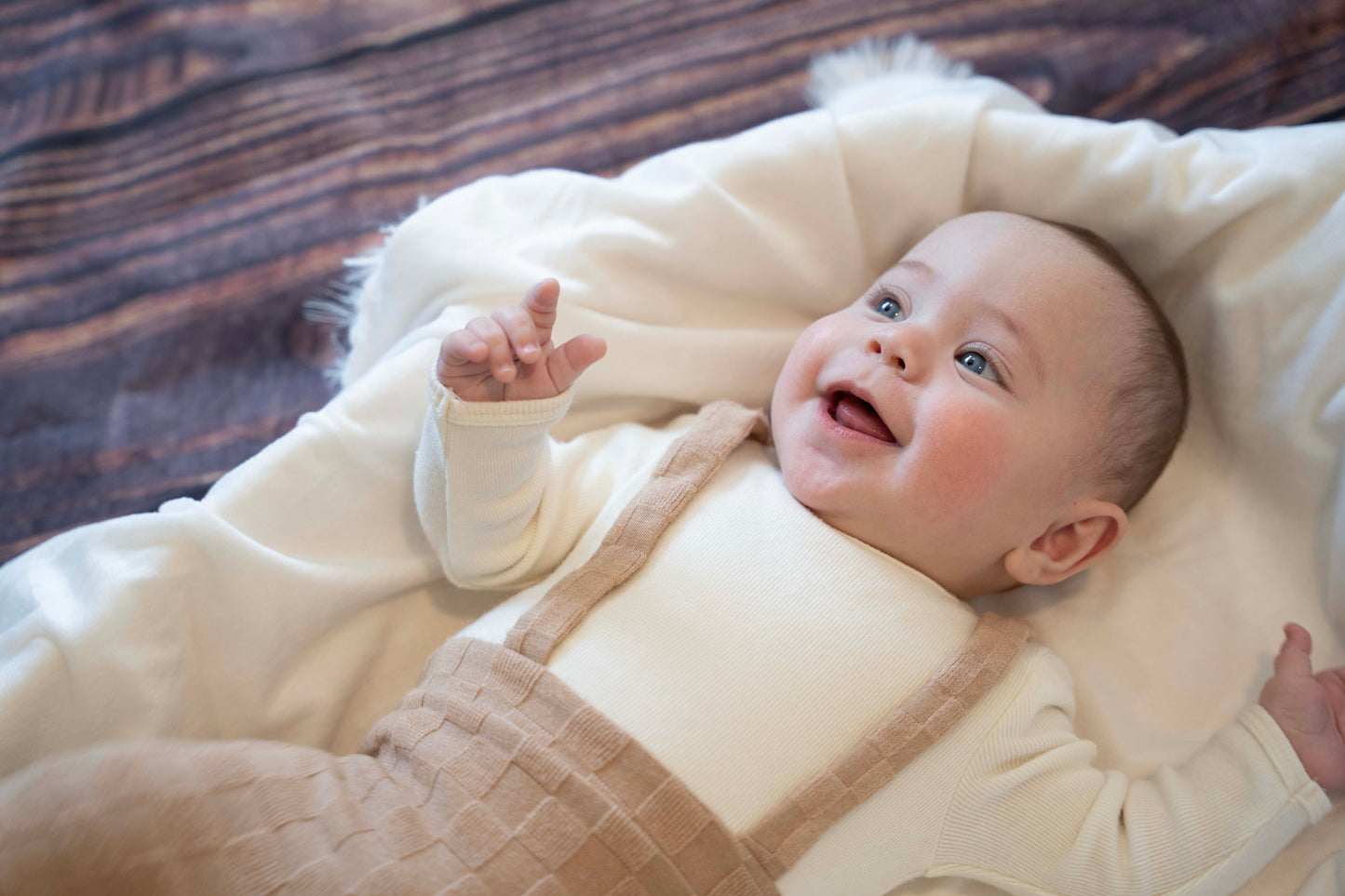 Camel Checker Romper