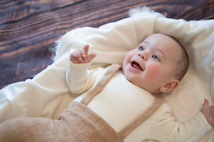 Camel Checker Romper