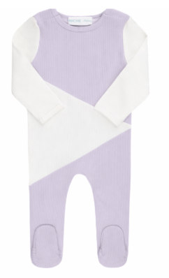 Lavender Triangle Footie