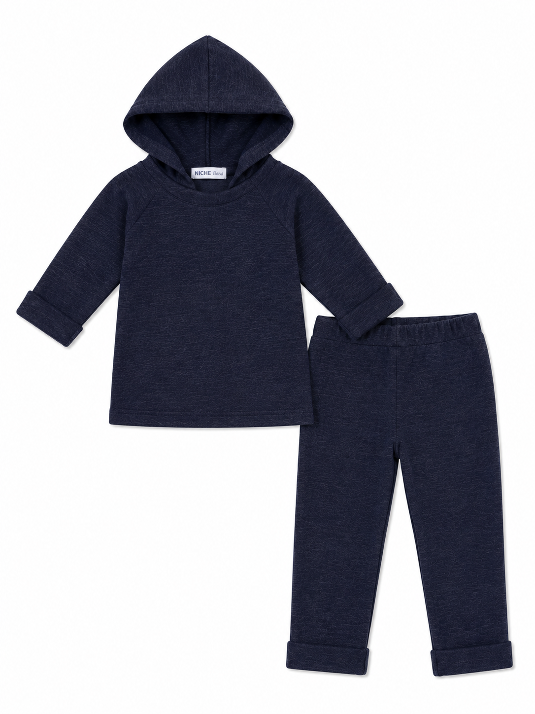 Heathered Navy Bare Comfort Set