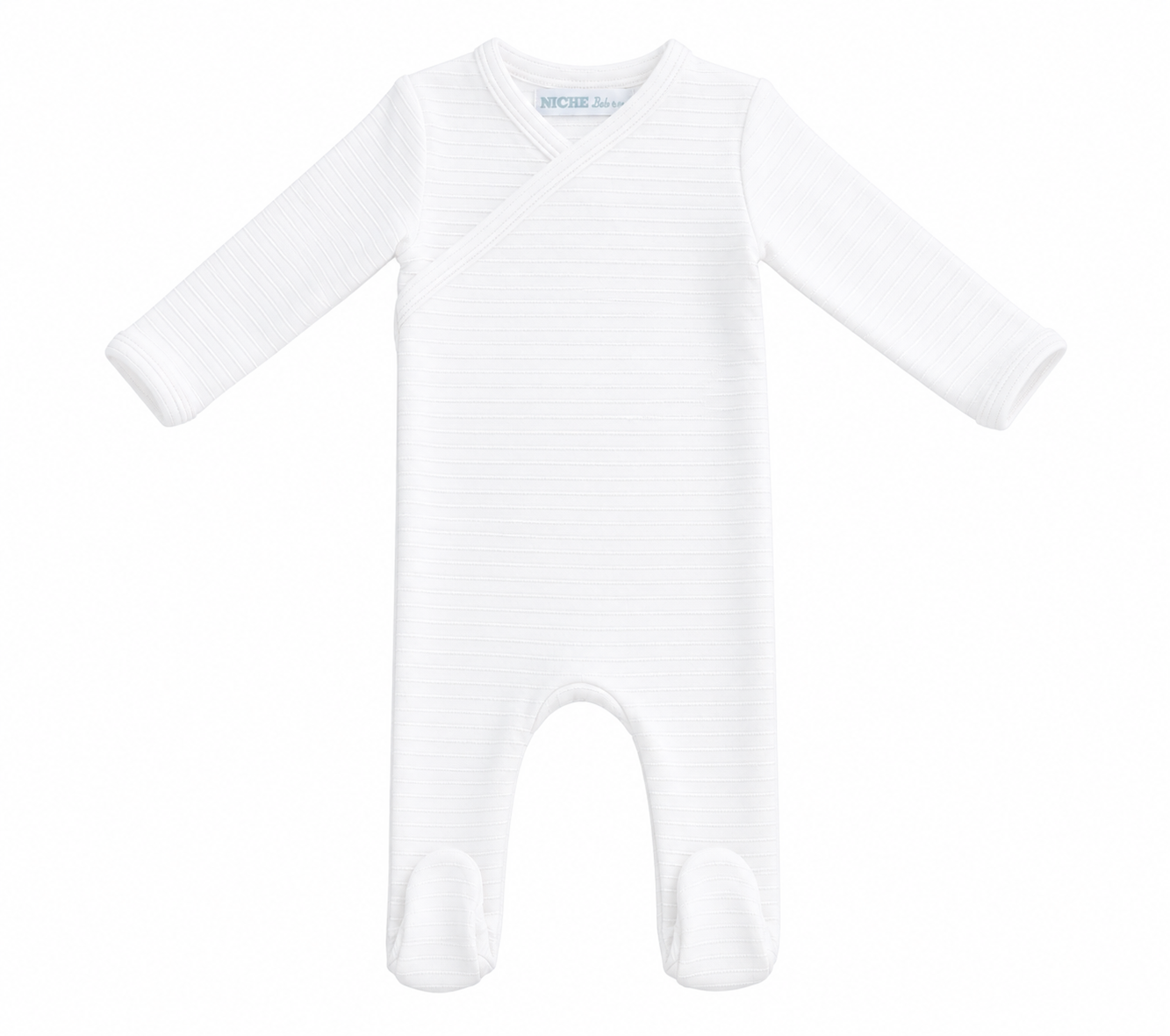 Ivory Pure Ribbed Footie